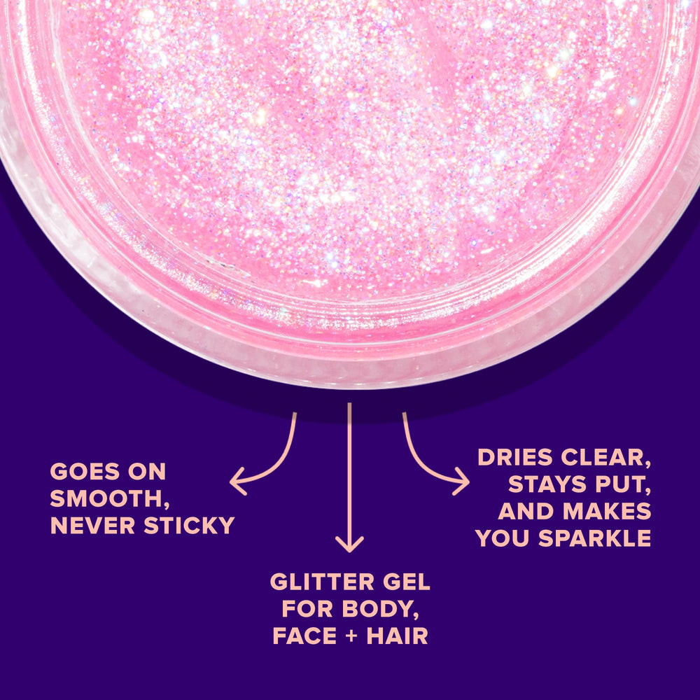 UNICORN SNOT brillo para ojos, acentúa la mirada con destellos.
