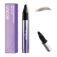 Unicos Eyebrow Pen with angled brush for precise brow shaping.