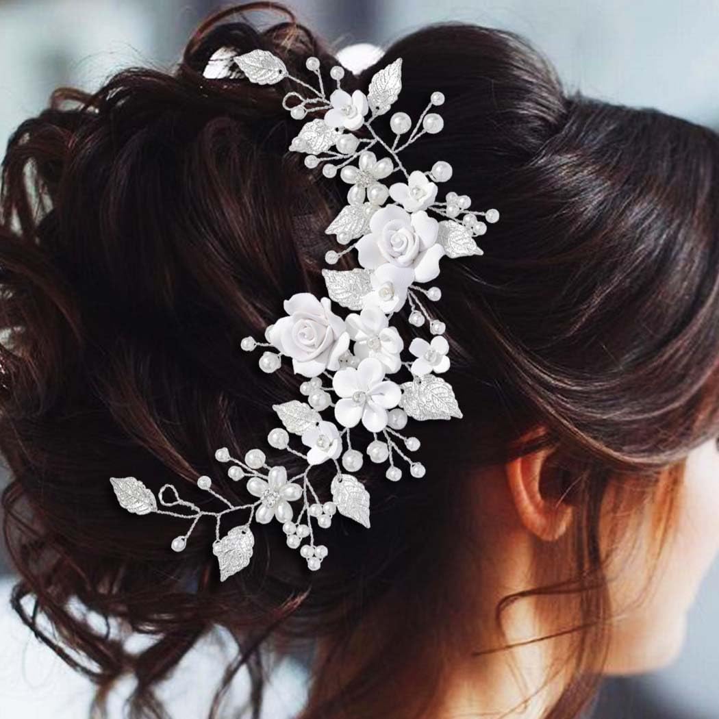 Diadema de novia Unicra, diseño vintage para completar el look.