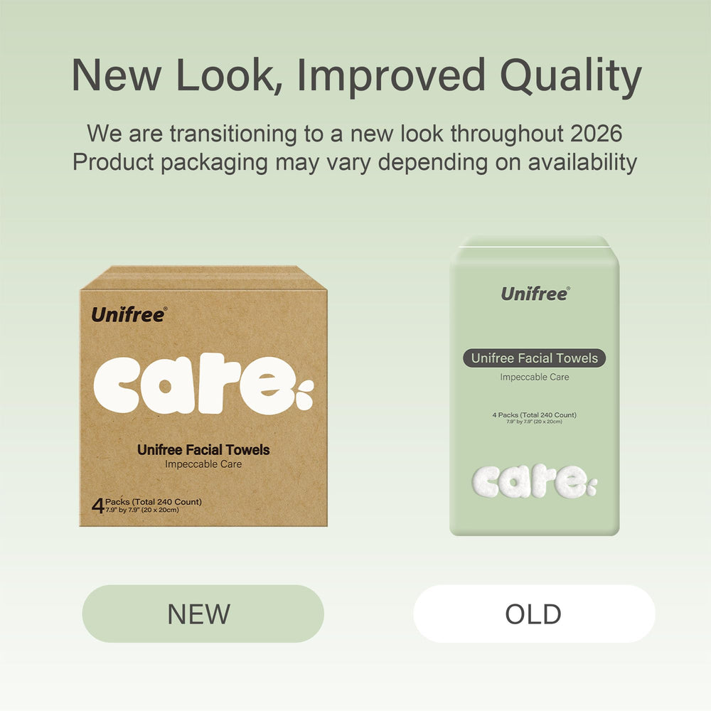 UNIFREE towel for dry and wet use with high absorbency