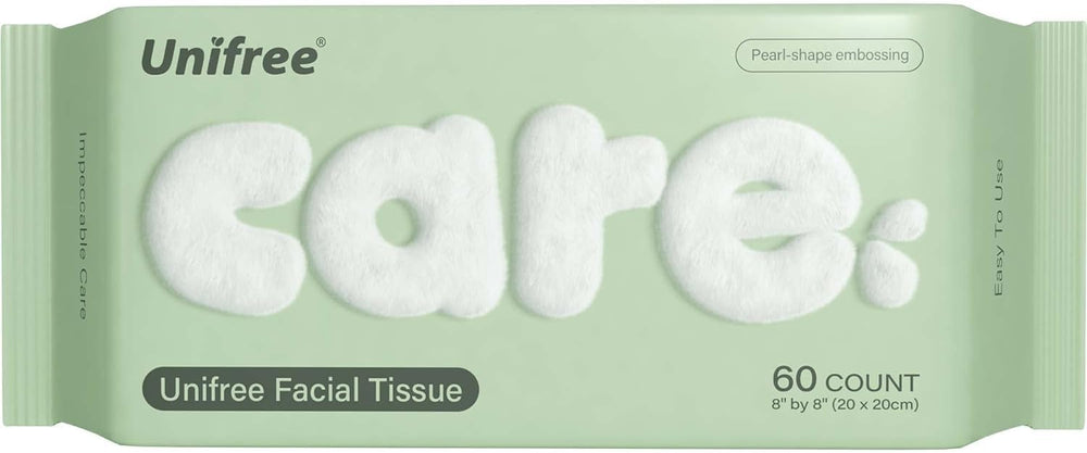 UNIFREE towel size 20 cm by 20 cm for easy handling