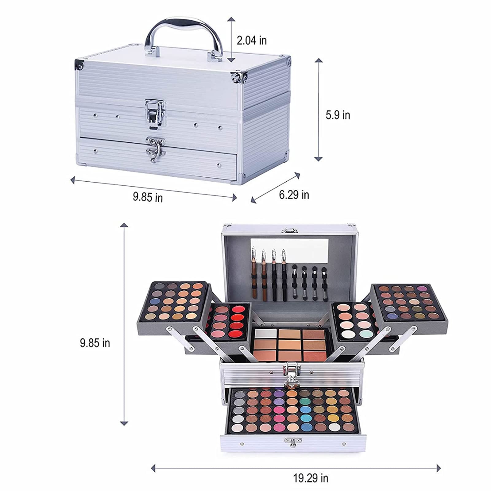UNIFULL lip and eye colors offer versatile styles for teens.