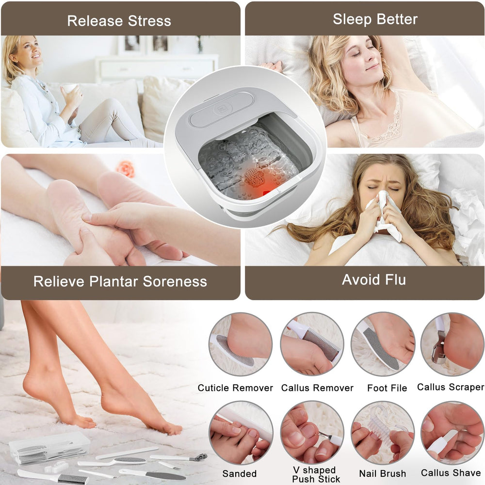 UNIFULL folding design with water drain for easy storage and cleanup.