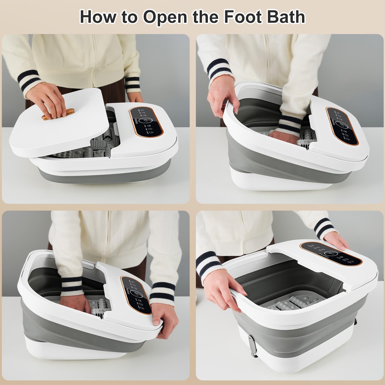 Unifull gift-ready foot spa ideal for thoughtful presents.