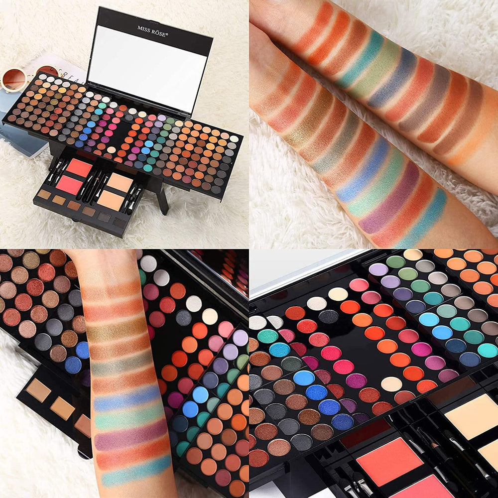 UNIFULL eight-piece brush set for seamless blending