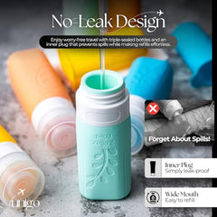 Unigo cream jars provide secure storage for creams on journeys