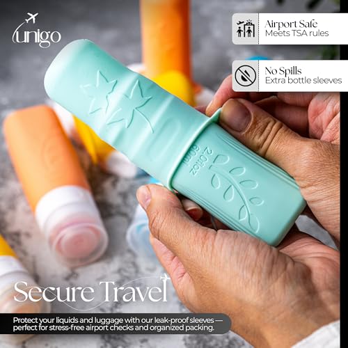 Unigo pump bottle demonstrates controlled dosing for toiletries while traveling