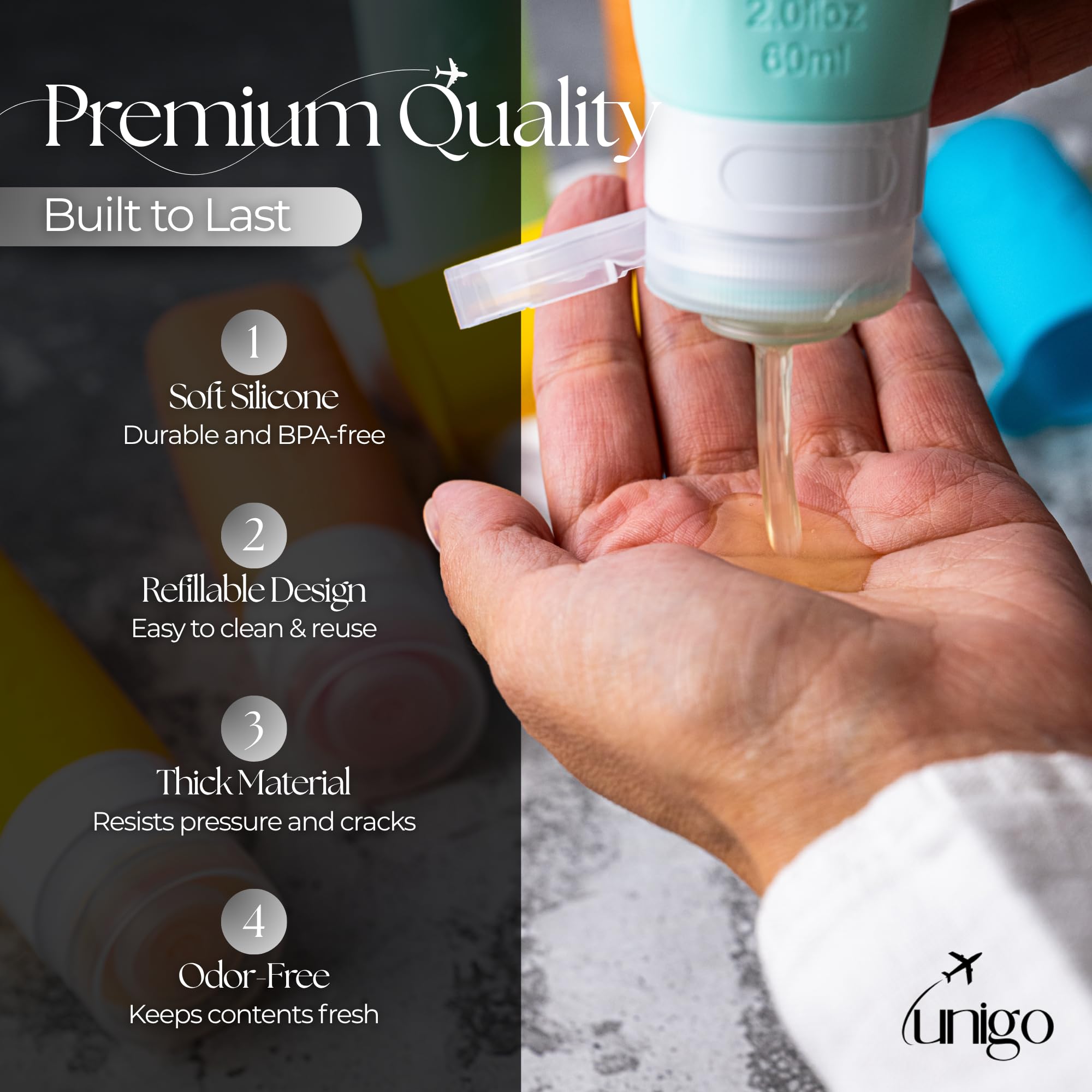 Unigo toothbrush covers keep hygiene during transit