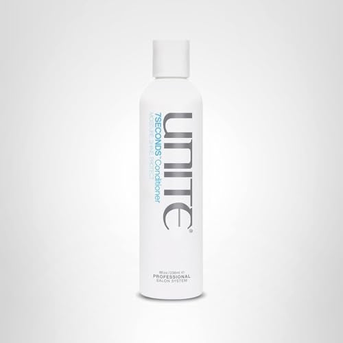 UNITE 7SECONDS Conditioner safe for extensions demonstrates gentle daily care