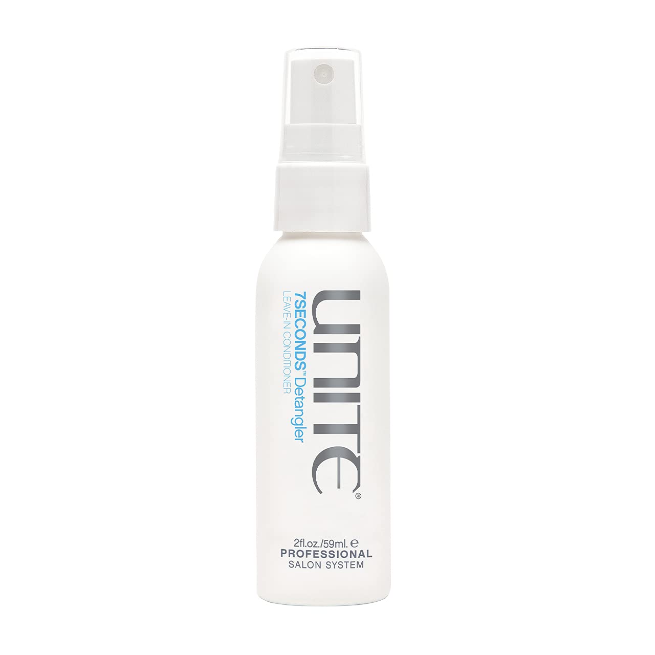 UNITE 7SECONDS Desenredante en botella, desenreda rápido y protege contra rayos UV para todo tipo de cabello.