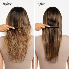 UNITE 7SECONDS Detangler spray during application for fast, smooth detangling.