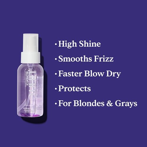 UNITE BLONDA Oil bottle pour showing easy application and smoothing