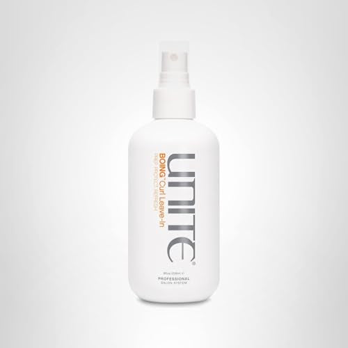 UNITE BOING Curl Leave-In offers thermal and UV protection for curls