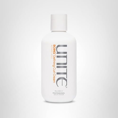 UNITE BOING Defining Curl Cream safe for extensions and chemically treated hair
