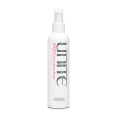 UNITE BOOSTA bottle with spray nozzle for effortless weightless lift.