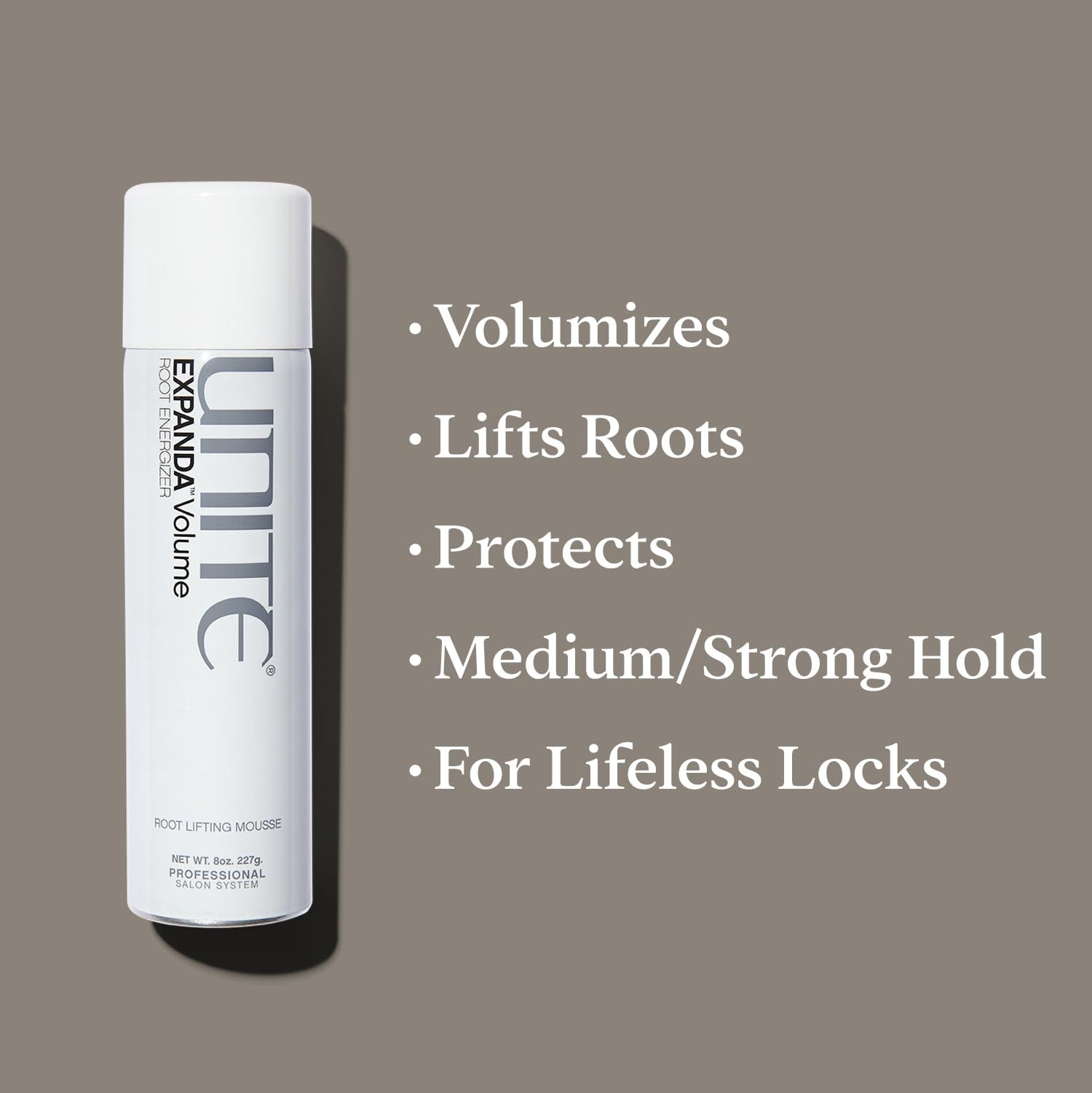 UNITE EXPANDA Volume enhances fine hair with transformation