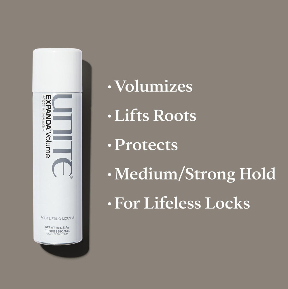 UNITE EXPANDA Volume enhances fine hair with transformation