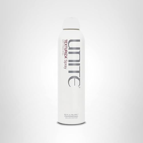 UNITE TEXTURIZA spray boosts volume and texture for versatile styling.