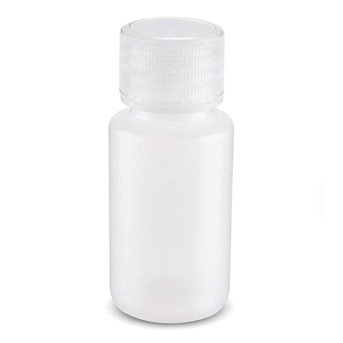 United Scientific 3oz travel bottles with clear lids for organized packing