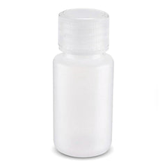 United Scientific 3oz travel bottles with clear lids for organized packing