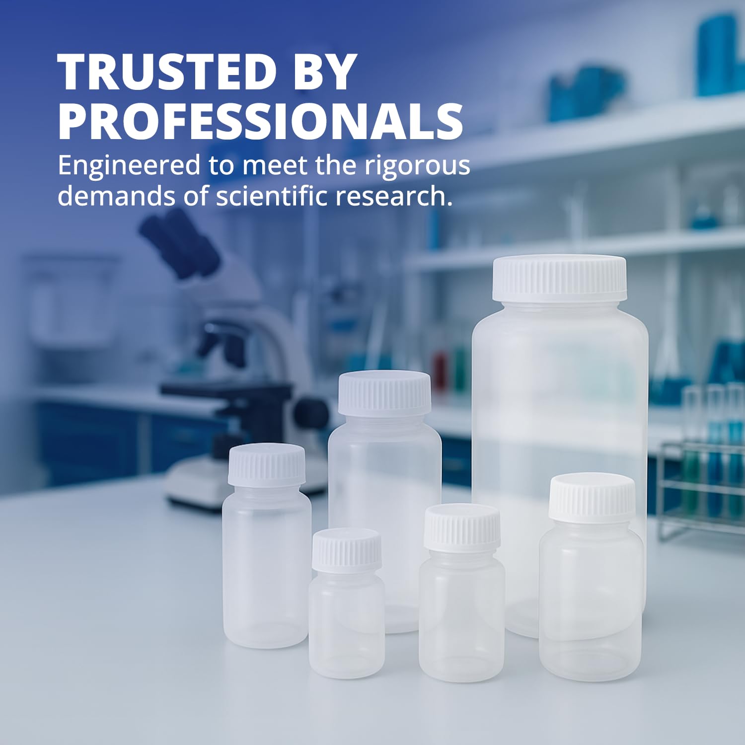 United Scientific leak-proof bottles protect liquids during transit