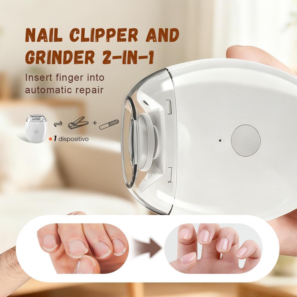 Universal Automatic Fingernail Grinder three speed control for thick or delicate nails