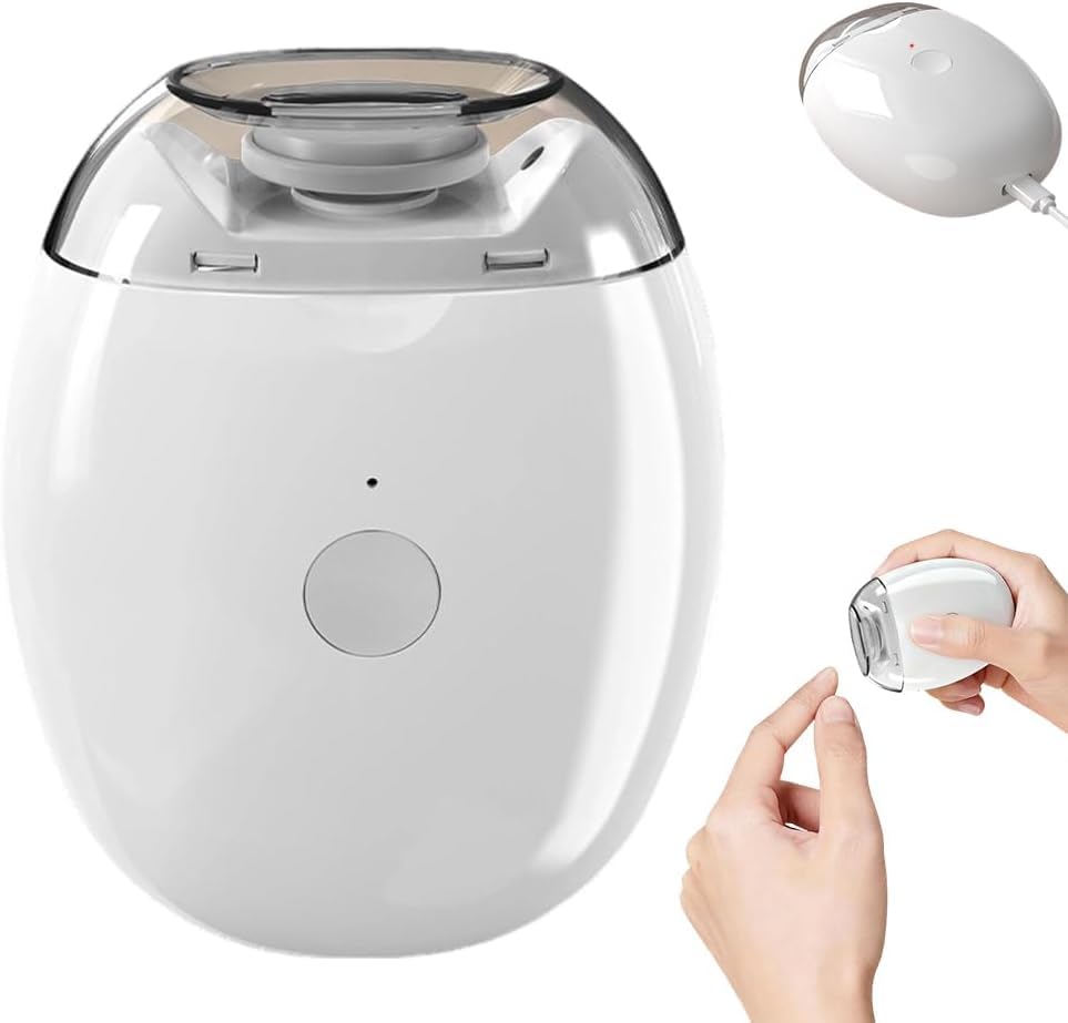Universal Automatic Fingernail Grinder with 360-degree smoothing for gentle nail care