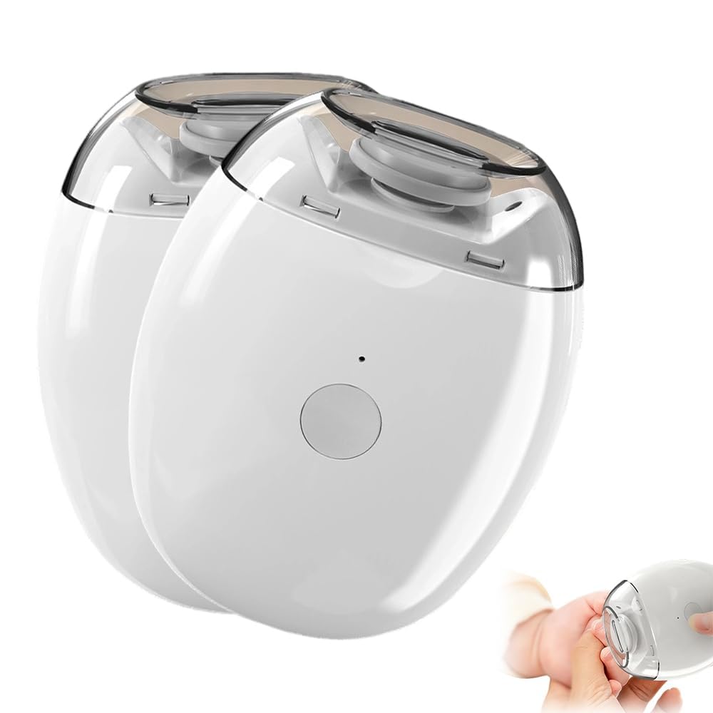 Universal Automatic Fingernail Grinder with LED light for precise trimming in dim spaces.