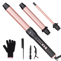UNOBEY 3in1 curling set complete kit for versatile styling at home