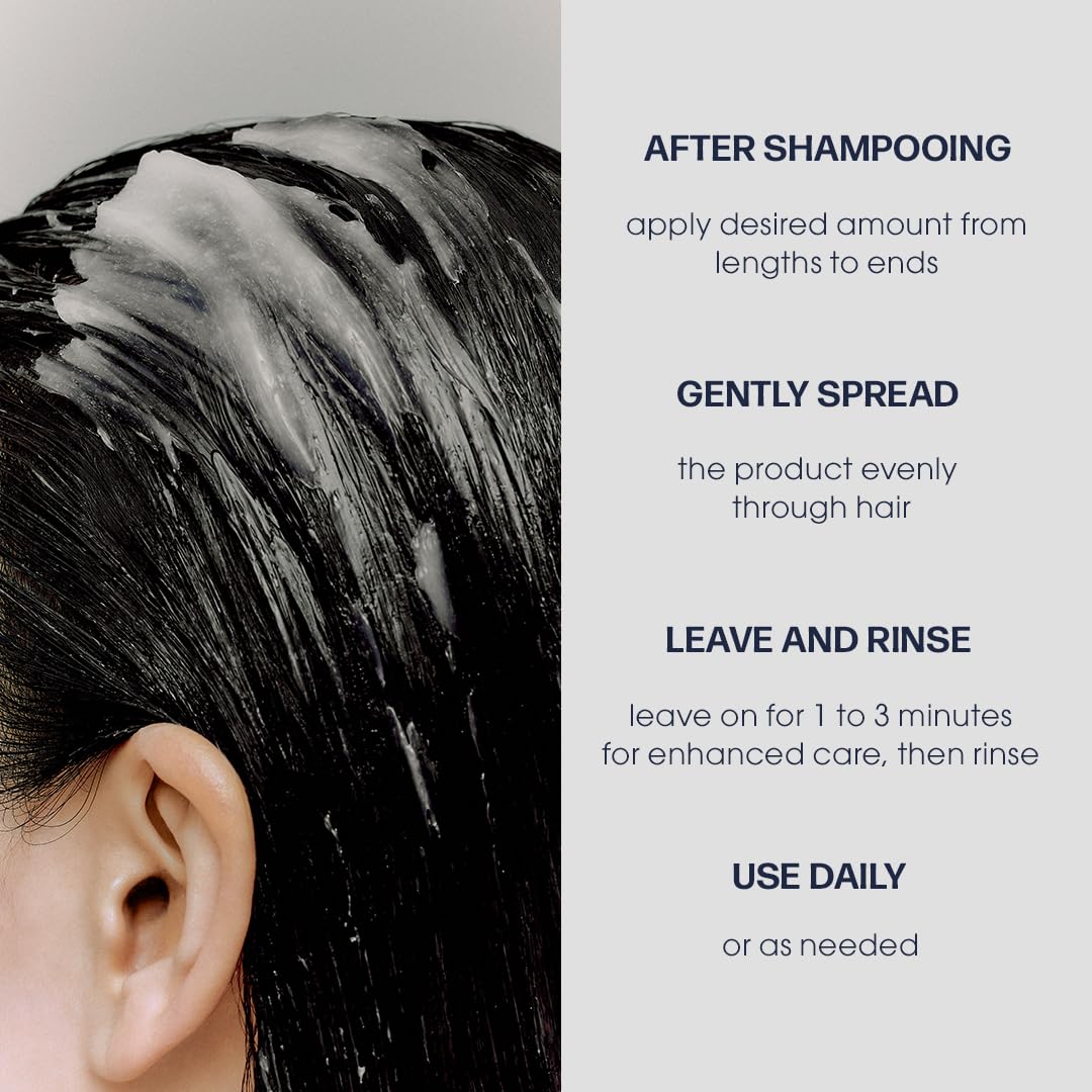 UNOVE Deep Damage Repair on wet hair ready for nourishment and frizz control