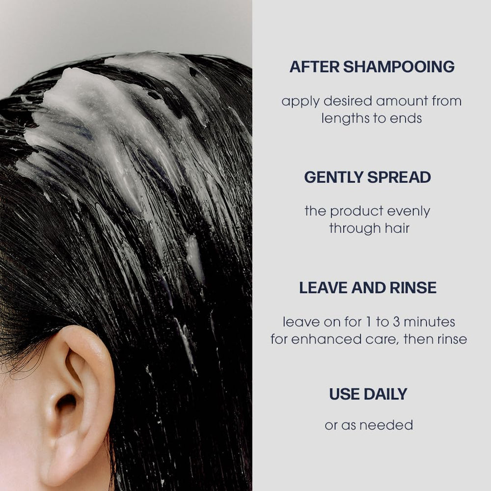 UNOVE Deep Damage Repair on wet hair ready for nourishment and frizz control