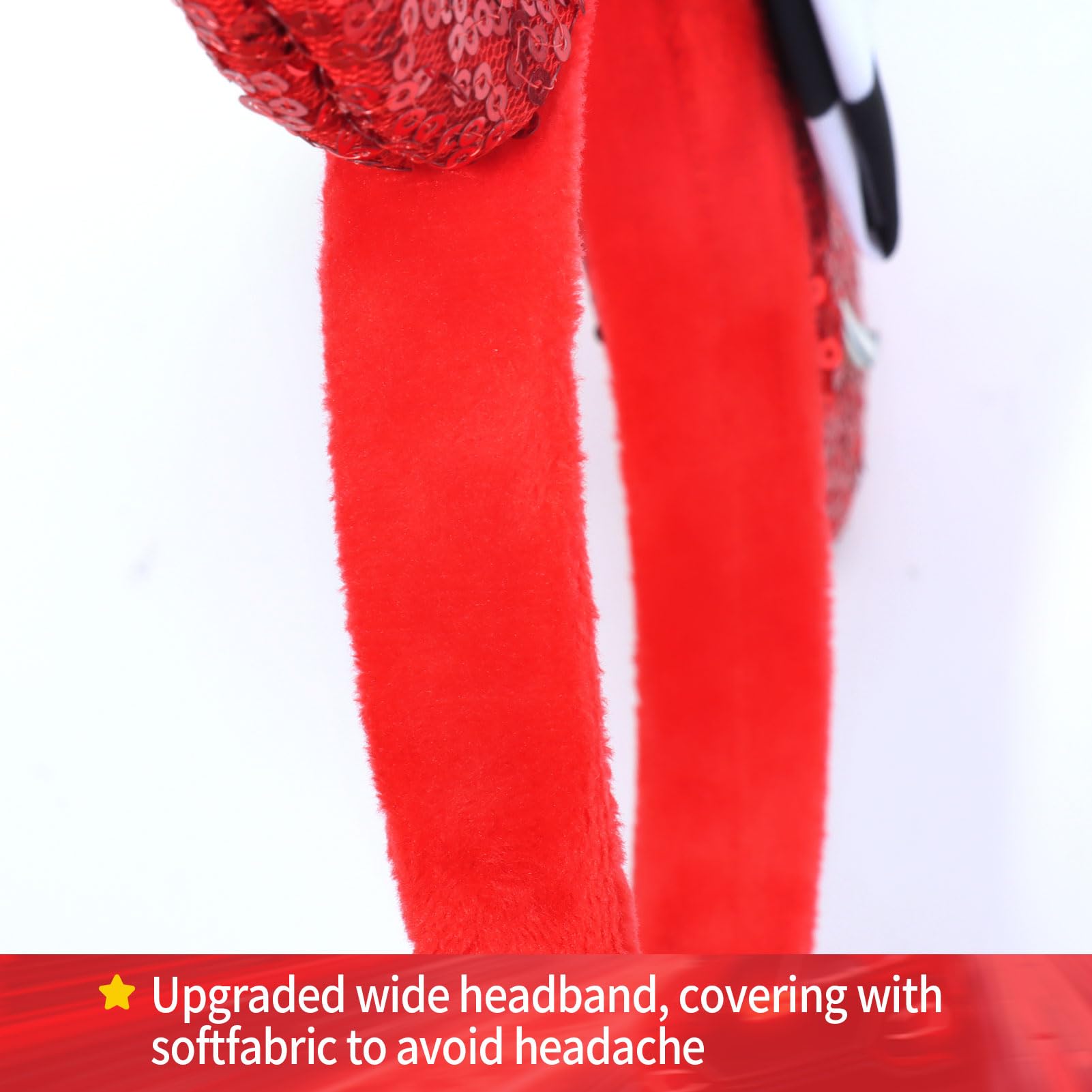 UNSPAZ orejas mouse ergonómicas con relleno suave, comodidad prolongada