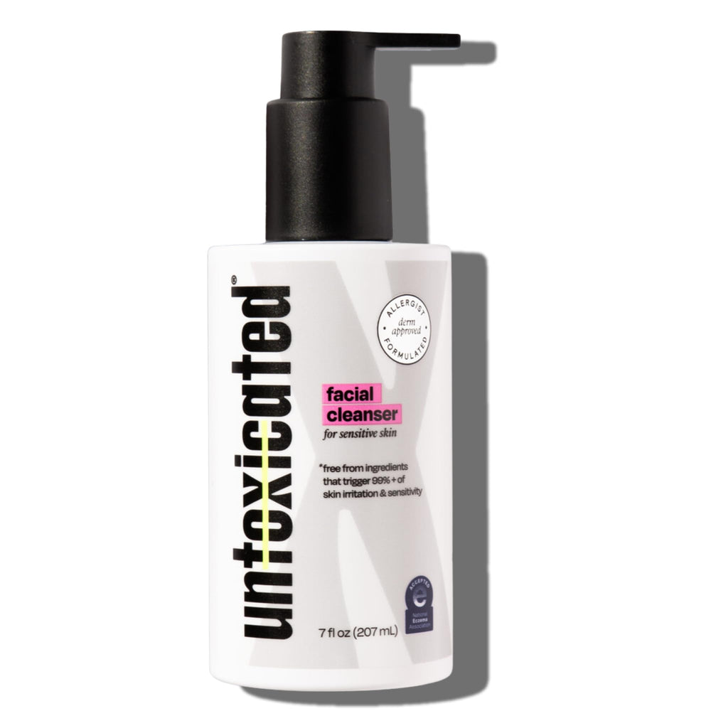 Untoxicated limpiador facial suave para piel sensible, limpia sin irritar