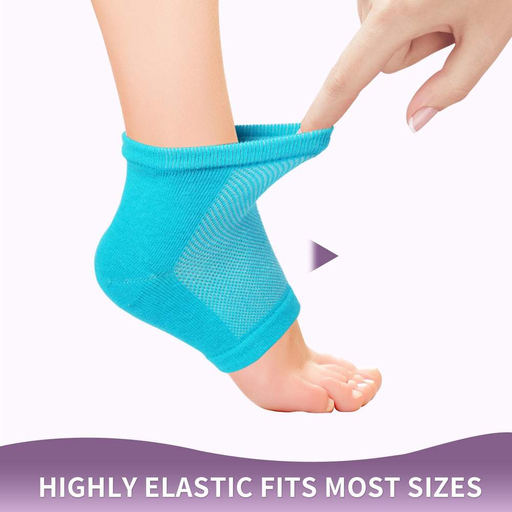 Untrytb calcetines silicona para uso nocturno, experiencia suave