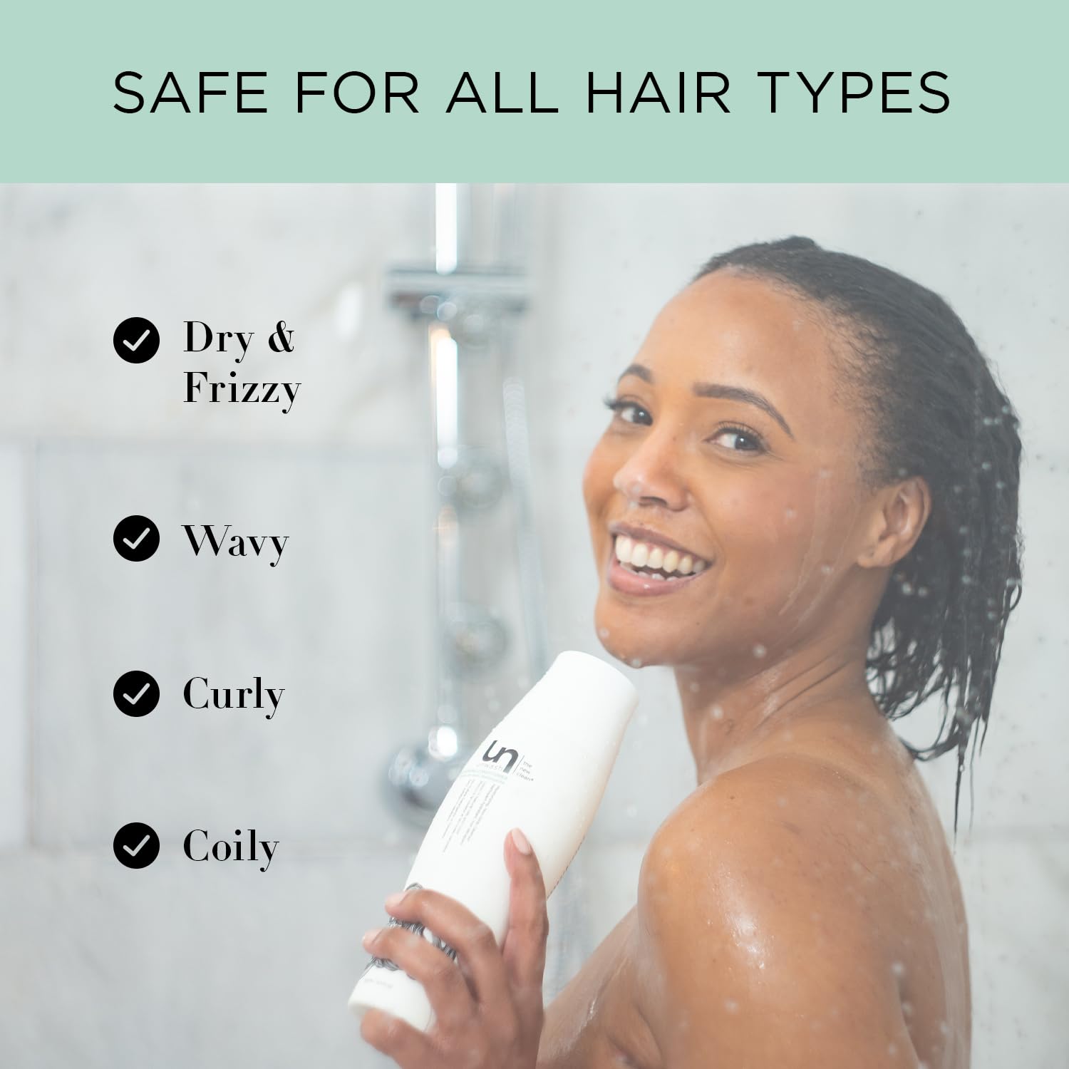 Shea butter ingredients in Unwash conditioner for added moisture