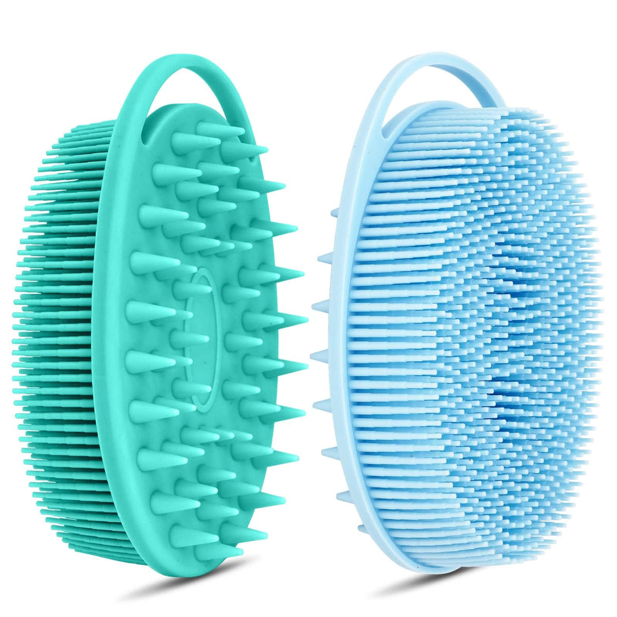 Uormsici exfoliante corporal de silicona, dos en uno para limpieza suave.