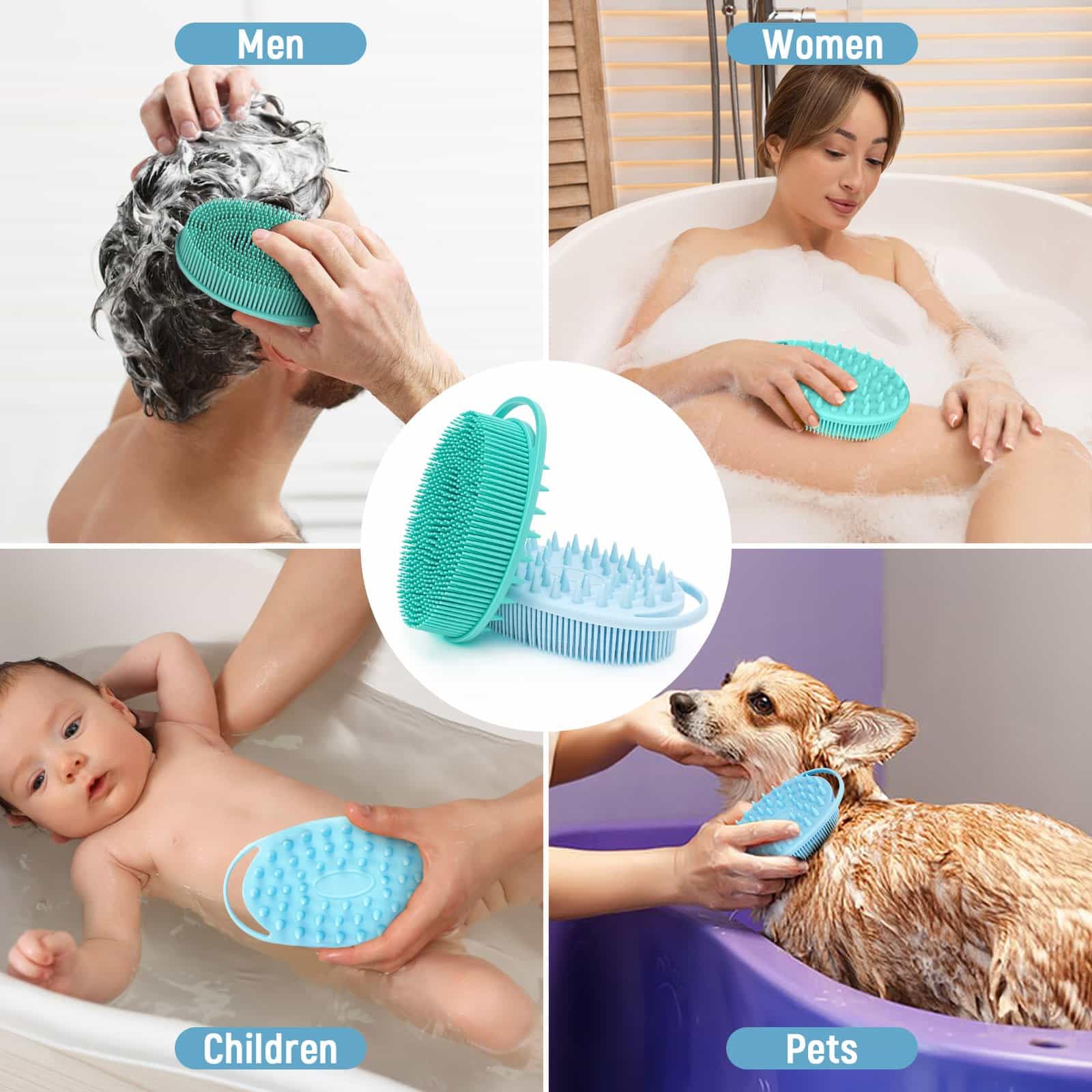 Uormsici gancho colgante para almacenamiento rápido en la ducha.
