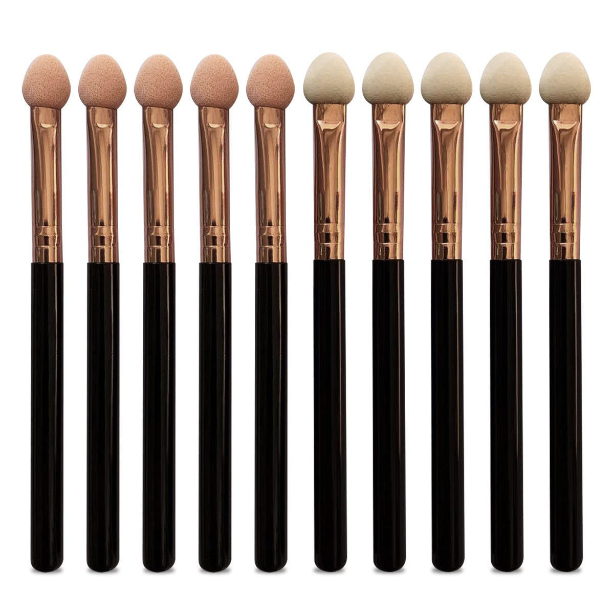 UorPoto 10-piece makeup brush set for precise eye makeup application