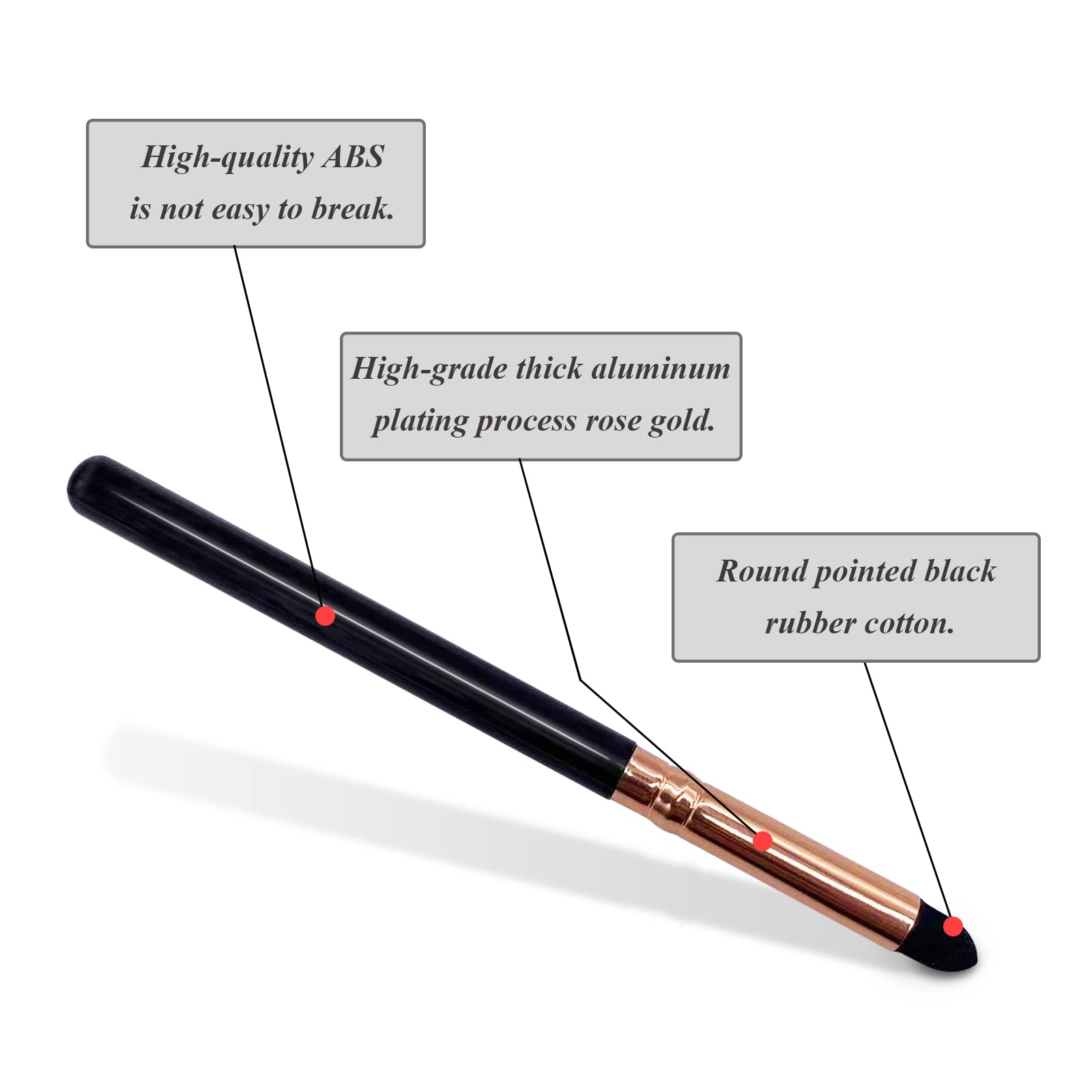 UorPoto comfort head offers gentle control during precise blending.