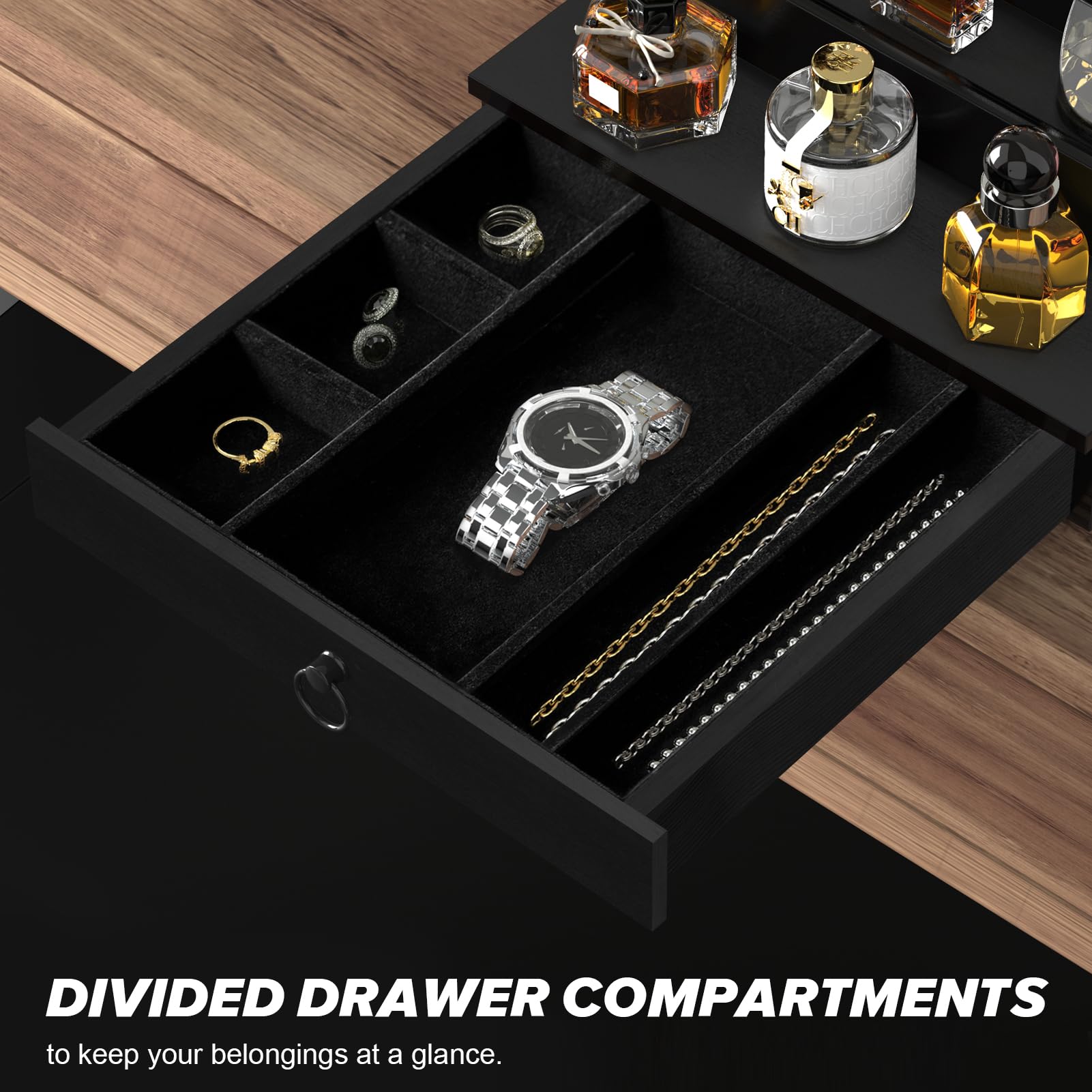 upcessory hidden-compartment design keeps valuables discreetly stored