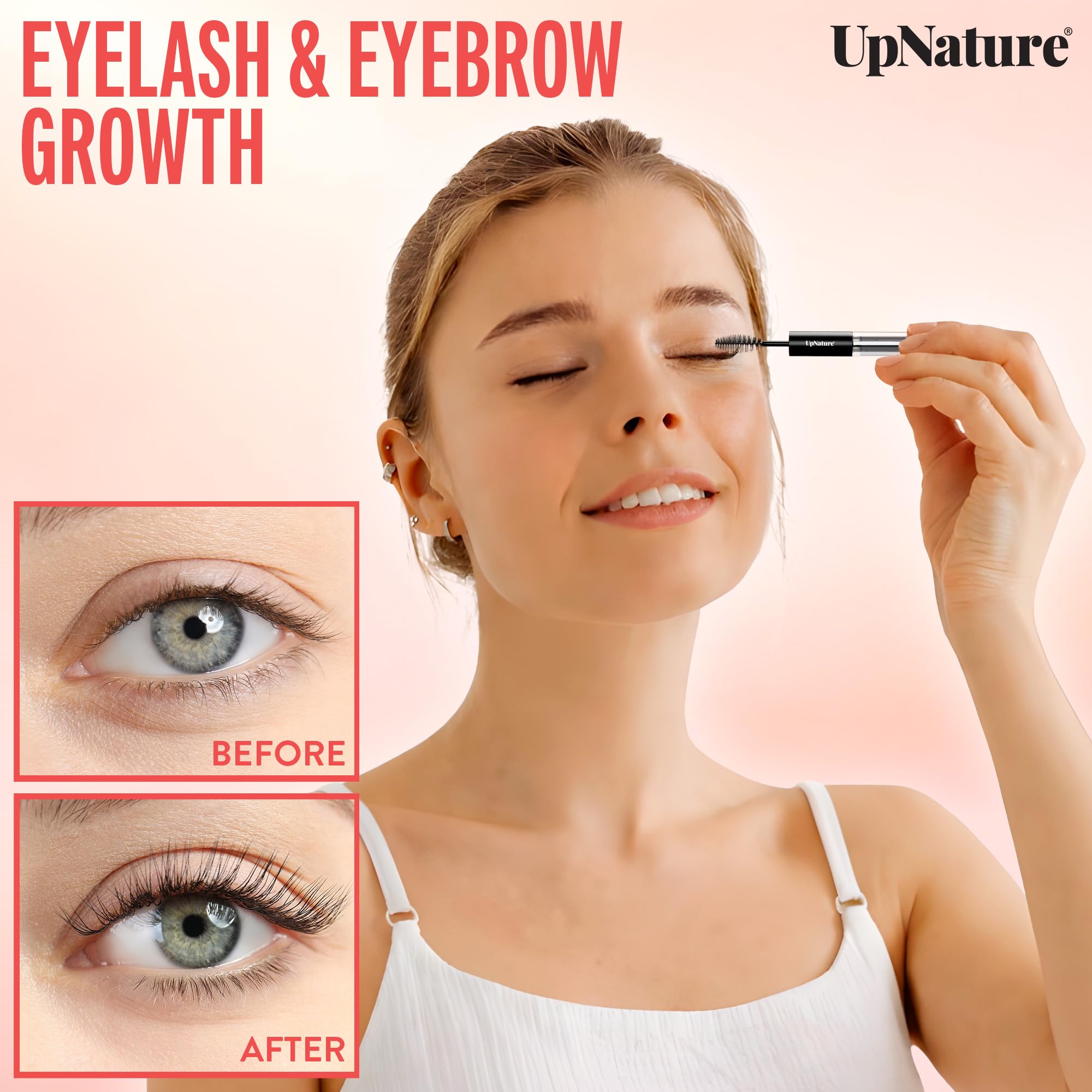 Aplicador de máscara preciso para UpNature Lash Serum