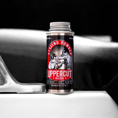 UPPERCUT DELUXE empaque elegante mostrando textura ligera