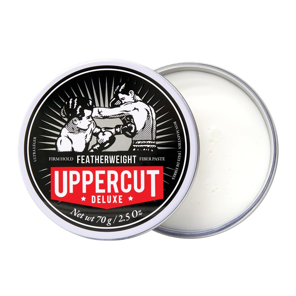 UPPERCUT DELUXE Featherweight Pomade: aplicación suave facilita distribuir el producto
