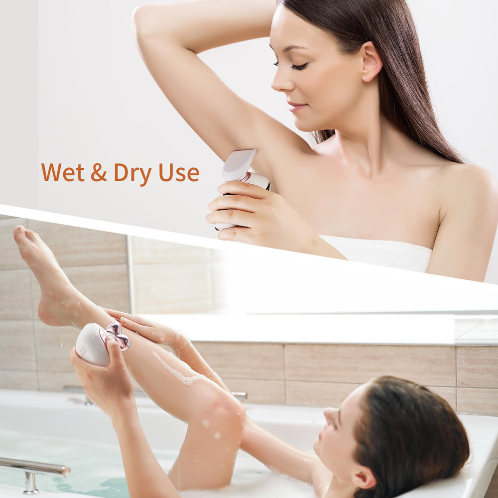 UPTARD IPX6 waterproof shaver for versatile wet or dry use.