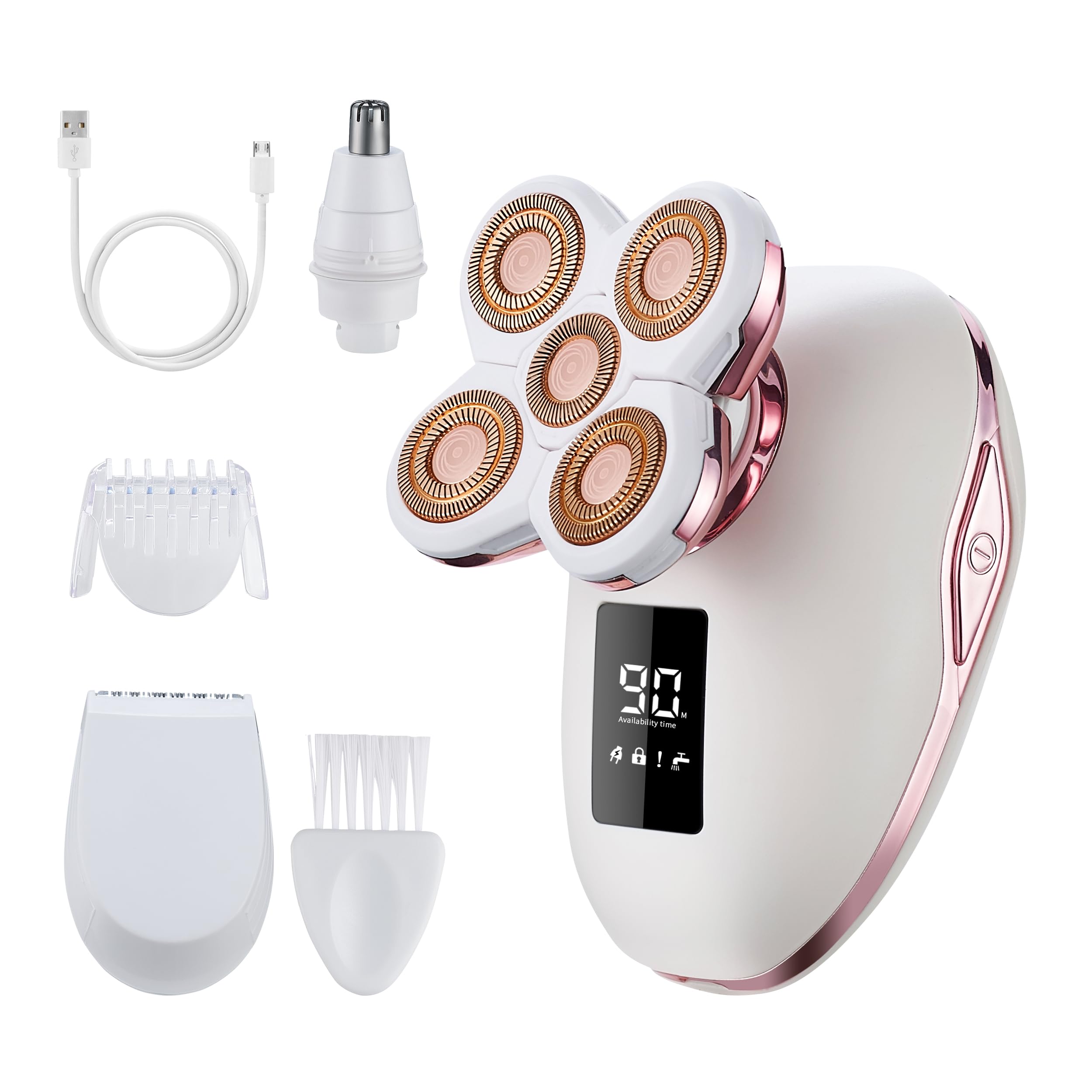 UPTARD women's electric razor for legs delivers a silky leg shave.