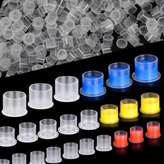 UPTATSUPPLY ink cups base white stack for easy storage.