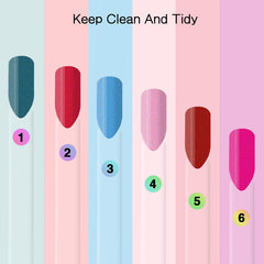 UPZIGS number stickers 1-100 on swatches streamline color matching