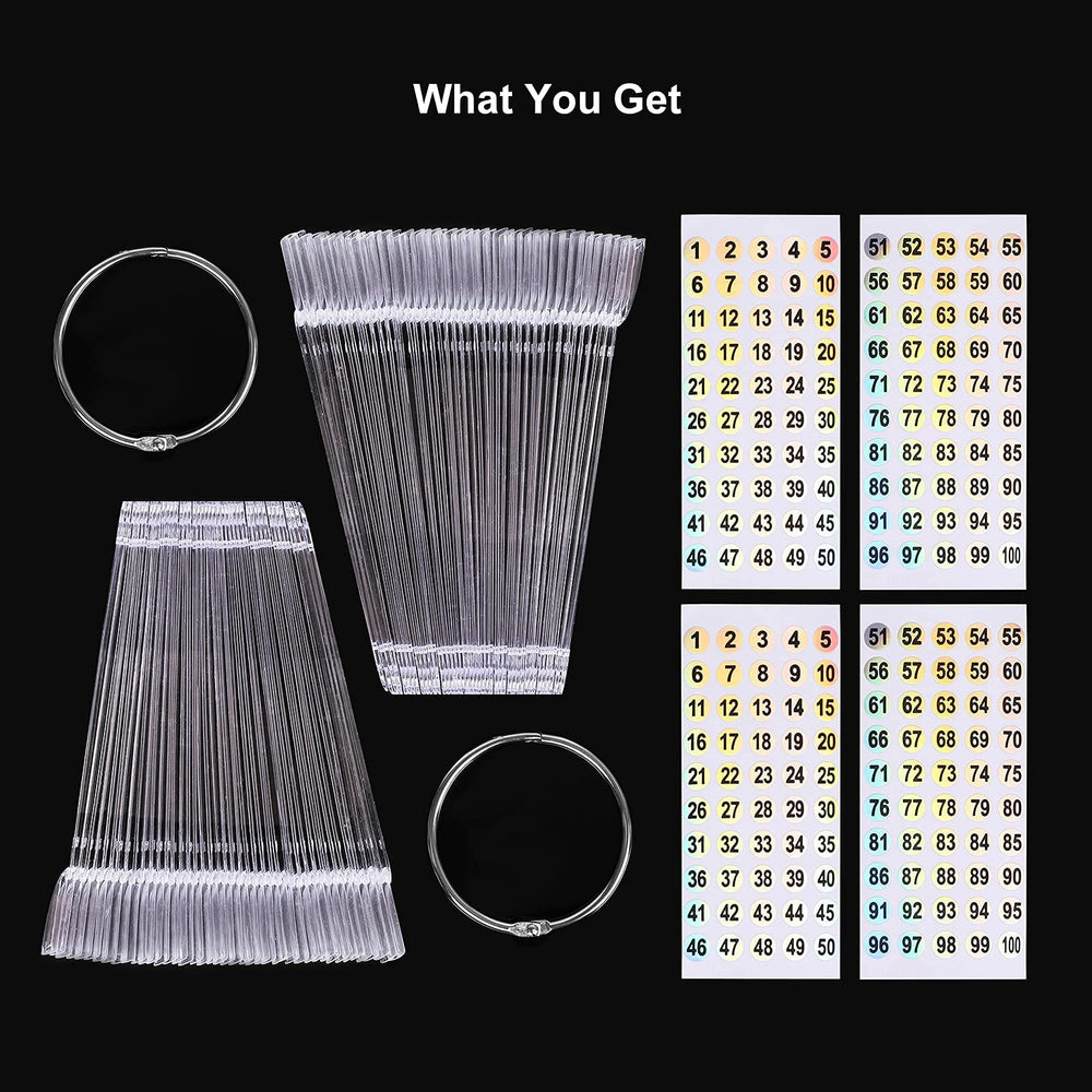 UPZIGS split ring organizer keeps samples neatly grouped and portable