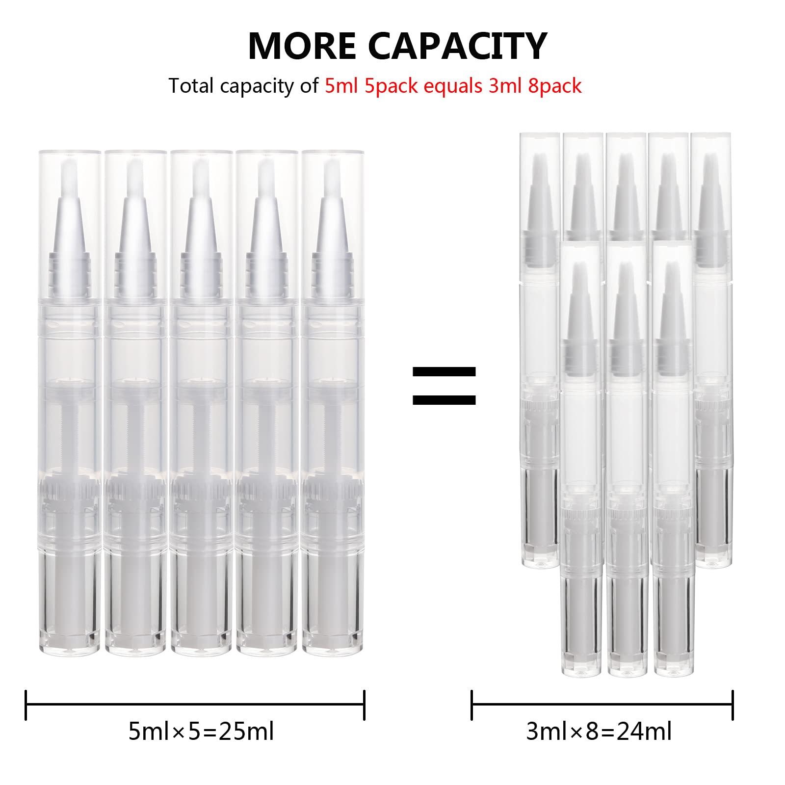 UPZIGS twist pen with brush top for precise nail oil application.