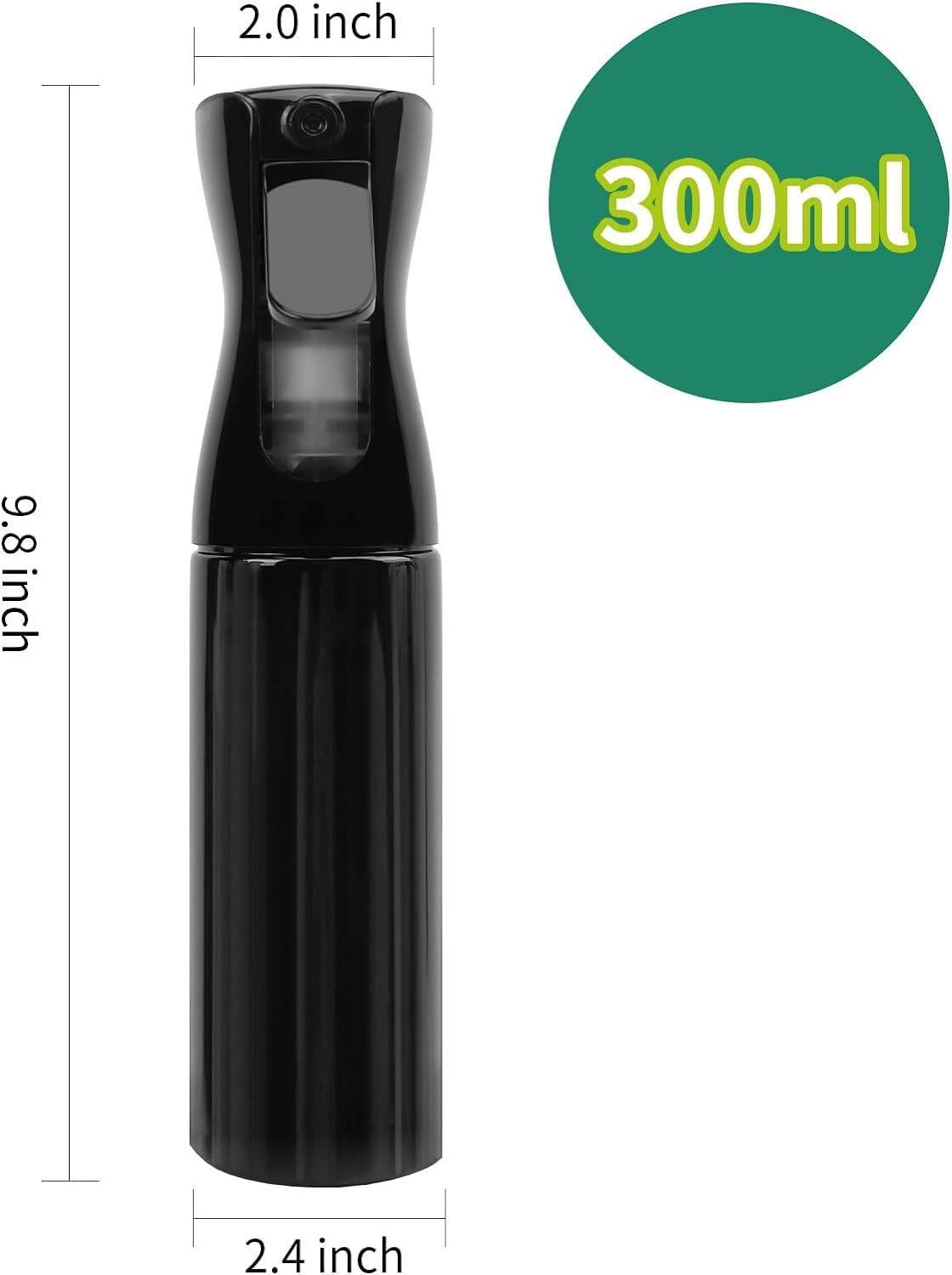 UrbAmerican bottle delivering a precise three-second mist for even application